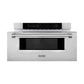 ZLINE 30 in .1.2 cu. ft. Built-In Microwave Drawer in Stainless Steel, Open Box-Good Condition