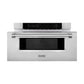 ZLINE 30 in .1.2 cu. ft. Built-In Microwave Drawer in Stainless Steel, Open Box-Excellent Condition