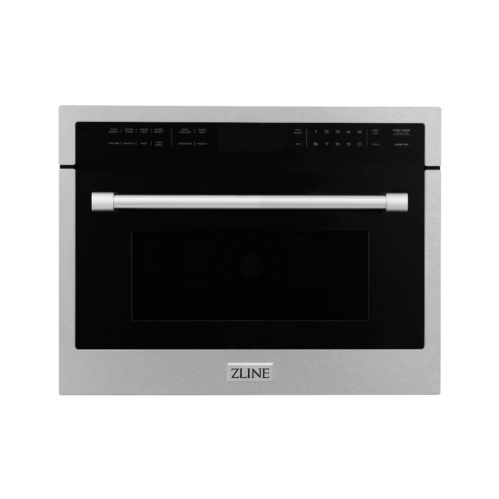 ZLINE 24 in. Built-in Convection Microwave Oven in Fingerprint Resistant Stainless Steel (MWO-24-SS) 