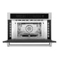 ZLINE 30 in. 1.6 cu ft. Built-in Convection Microwave Oven in Stainless Steel with Speed and Sensor Cooking, Open Box-Excellent Condition