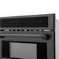 ZLINE 30 in. 1.6 cu ft. Built-in Convection Microwave Oven in Black Stainless Steel with Speed and Sensor Cooking, Open Box-Good Condition