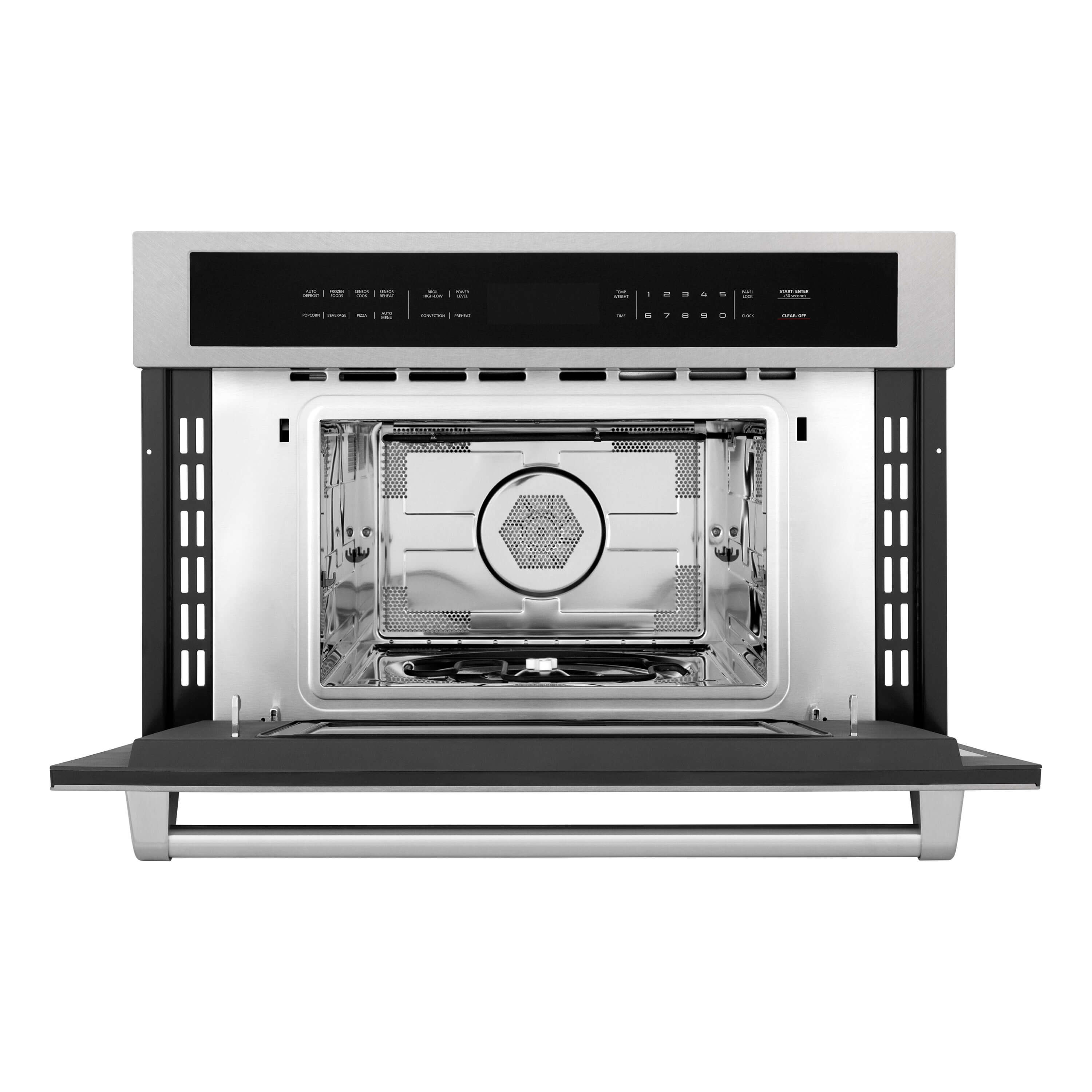ZLINE 30 in. 1.6 cu ft. Built-in Convection Microwave Oven in Fingerprint Resistant Stainless Steel (MWO-30-SS)