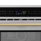 ZLINE Autograph Edition 30 in. 1.6 cu. ft. Built-in Convection Microwave Oven in Stainless Steel and Champagne Bronze Accents (MWOZ-30-CB)