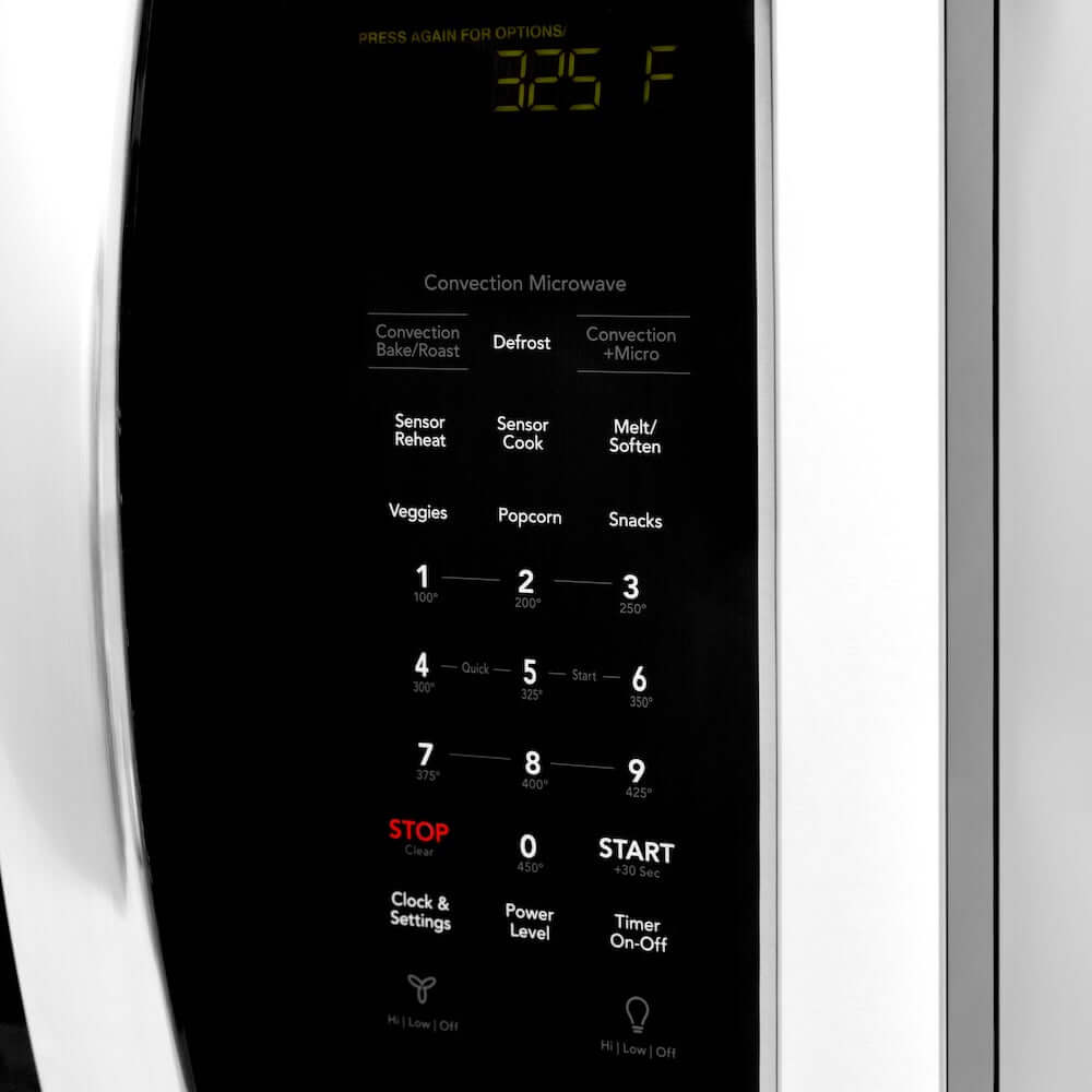 ZLINE Kitchen Package with 30 in. Stainless Steel Rangetop, 30 in. Over The Range Microwave with Modern Handle and Double Wall Oven (3KP-RTOTR30-AWD)
