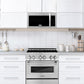 ZLINE 30 in. 1.5 cu. ft. Over-The-Range Convection Microwave Oven in Stainless Steel with Modern Handle and Sensor Cooking, Open Box-Good Condition
