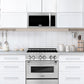 ZLINE 30 in. 1.5 cu. ft. Over-The-Range Convection Microwave Oven in Stainless Steel with Modern Handle and Sensor Cooking, Open Box-Great Condition