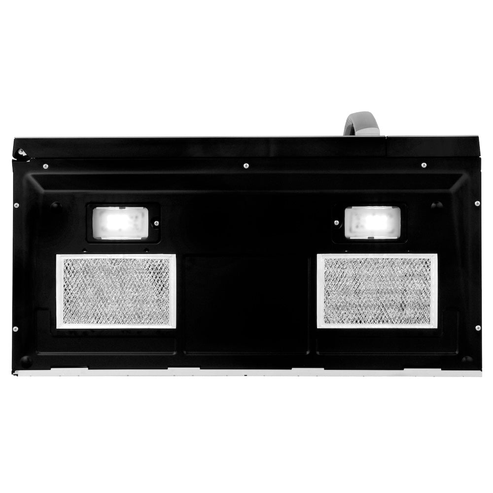 ZLINE 30 in. 1.5 cu. ft. Over-The-Range Convection Microwave Oven in Stainless Steel with Modern Handle and Sensor Cooking, Open Box-Good Condition