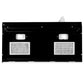ZLINE Kitchen Package with Water and Ice Dispenser Refrigerator, 30 in. Gas Range, 30 in. Over the Range Microwave and 24 in. Tall Tub Dishwasher (4KPRW-SGROTRH30-DWV)