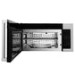 ZLINE 30 in. 1.5 cu. ft. Over-The-Range Convection Microwave Oven in Satin Stainless Steel with Traditional Handle and Sensor Cooking (MWO-OTR-H-30-SS)