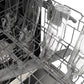 ZLINE 24 in. Monument Series 3rd Rack Dishwasher with Auto Door Open Drying, 44dBa, Stainless Steel Panel (DWMT-304-24)