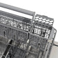 ZLINE 24 in. Monument Series 3rd Rack Dishwasher with Auto Door Open Drying, 44dBa, Stainless Steel Panel (DWMT-304-24)