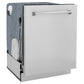 ZLINE 24 in. Monument Series 3rd Rack Dishwasher with Auto Door Open Drying, 44dBa, Stainless Steel Panel (DWMT-304-24)