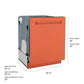 ZLINE 24 in. Monument Series 3rd Rack Dishwasher with Auto Door Open Drying, 44dBa, Copper Panel (DWMT-C-24)