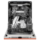 ZLINE 24 in. Monument Series 3rd Rack Dishwasher with Auto Door Open Drying, 44dBa, Copper Panel (DWMT-C-24)