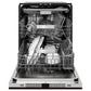 ZLINE 24 in. Monument Series 3rd Rack Dishwasher with Auto Door Open Drying, 44dBa, Oil Rubbed Bronze Panel (DWMT-ORB-24)
