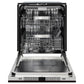 ZLINE 24 in. Monument Series 3rd Rack Dishwasher with Auto Door Open Drying, 44dBa, Oil Rubbed Bronze Panel (DWMT-ORB-24)