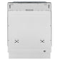 ZLINE Autograph Edition 24 in. Monument Series 3rd Rack Dishwasher with Auto Door Open Drying, 44dBa, Panel Ready with Matte Black Handle (DWMTZ-24-MB)