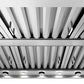 ZLINE Island Mount Outdoor Grill Hood with Size Options (GOi2)