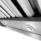 ZLINE Island Mount Outdoor Grill Hood with Size Options (GOi2)