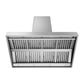 ZLINE Island Mount Outdoor Grill Hood with Size Options (GOi2)
