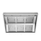 ZLINE Under Cabinet Outdoor Grill Hood with Size Options (GOU1) front, under.