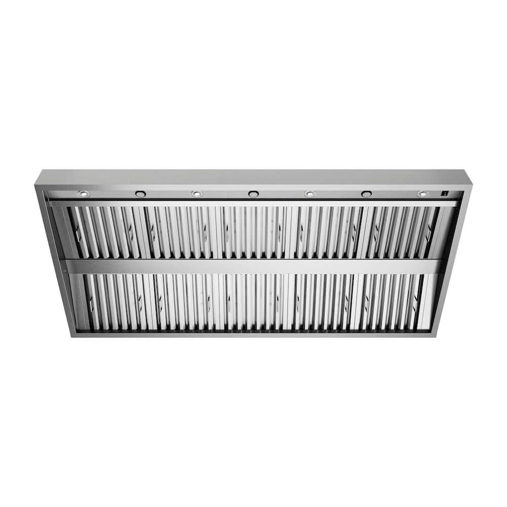 ZLINE Under Cabinet Outdoor Grill Hood with Size Options (GOU1) front, under.