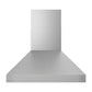 ZLINE Wall Mount Outdoor Grill Hood with Size Options (GOW1) front.