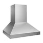 ZLINE Wall Mount Outdoor Grill Hood with Size Options (GOW1) side.