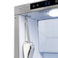 ZLINE 15 in. Touchstone Clear Cube Ice Maker with Drain Pump and Panel Ready Door, Open Box-Great Condition