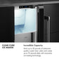 ZLINE 15 in. Touchstone Clear Cube Ice Maker with Drain Pump and Panel Ready Door, Open Box-Good Condition
