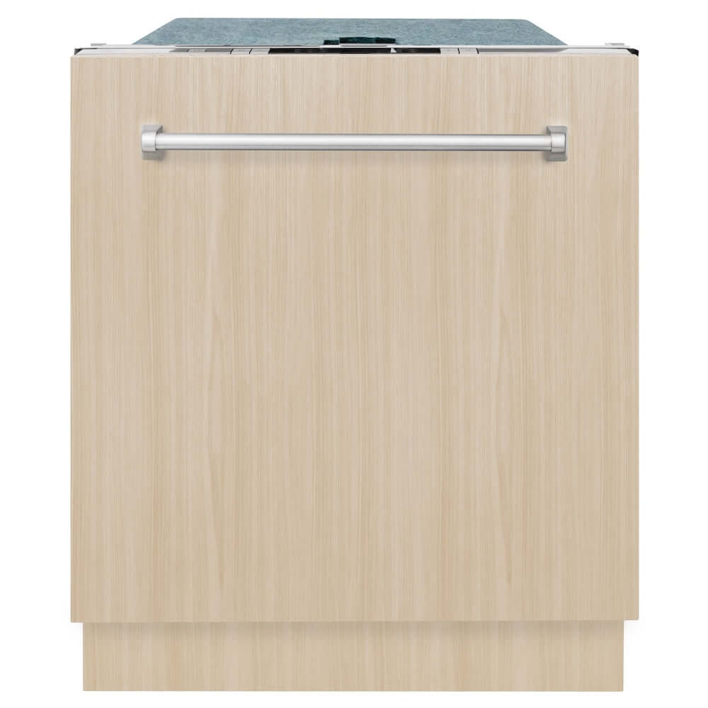 ZLINE 24 in. Panel Ready Top Control Built-In Dishwasher with Stainless Steel Tub, 52dBa, Open Box-Good Condition