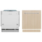 ZLINE 24 in. Panel Ready Top Control Built-In Dishwasher with Stainless Steel Tub, 52dBa, Open Box-Great Condition