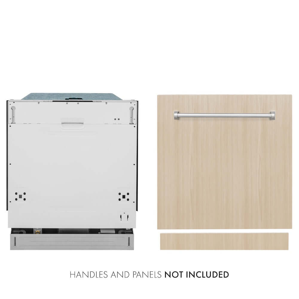 ZLINE 24 in. Panel Ready Top Control Built-In Dishwasher with Stainless Steel Tub, 52dBa, Open Box-Excellent Condition main image.