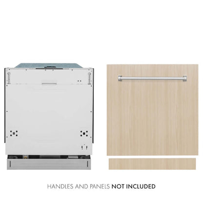 ZLINE 24 in. Panel Ready Top Control Built-In Dishwasher with Stainless Steel Tub, 52dBa, Open Box-Excellent Condition main image.