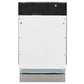 ZLINE 18 in. Tallac Series 3rd Rack Top Control Built-In Dishwasher with Stainless Steel Tub, 51dBa, Open Box-Excellent Condition
