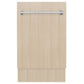 ZLINE 18 in. Tallac Series 3rd Rack Top Control Built-In Dishwasher with Stainless Steel Tub, 51dBa, Open Box-Excellent Condition