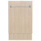 ZLINE 18 in. Tallac Series 3rd Rack Top Control Built-In Dishwasher with Stainless Steel Tub, 51dBa, Open Box-Great Condition