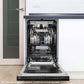 ZLINE 18 in. Tallac Series 3rd Rack Top Control Built-In Dishwasher with Stainless Steel Tub, 51dBa, Open Box-Excellent Condition
