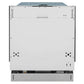 ZLINE 24 in. Panel Ready Top Control Built-In Dishwasher with Stainless Steel Tub, 52dBa, Open Box-Good Condition
