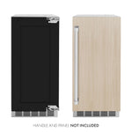 ZLINE 15 in. Touchstone Gourmet Ice Maker with Drain Pump and Panel Ready Door (IGMDP-15) front.