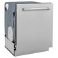 ZLINE 24 in. Monument Series 3rd Rack Top Touch Control Dishwasher with Satin Stainless Steel Panel and Stainless Steel Tub, 45dBa (DWMT-SN-24)