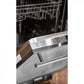 ZLINE 24 in. Stainless Steel Top Control Built-In Dishwasher with Stainless Steel Tub and Modern Style Handle, 52dBa (DW-304-24) 