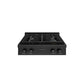 ZLINE 30 in. Paramount Gas Rangetop with 4 Burners and Porcelain Cooktop in Black Stainless Steel, Open Box-Good Condition