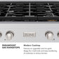 ZLINE 30 in. Paramount Gas Rangetop with 4 Burners and Porcelain Cooktop in Stainless Steel (SRT30)