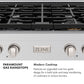 ZLINE 30 in. Paramount Gas Rangetop with 4 Burners and Porcelain Cooktop in Stainless Steel, Open Box-Good Condition