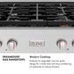 ZLINE 30 in. Paramount Gas Rangetop with 4 Burners and Porcelain Cooktop in Stainless Steel, Open Box-Great Condition