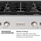 ZLINE 30 in. Paramount Gas Rangetop with 4 Burners and Porcelain Cooktop in Stainless Steel, Open Box-Great Condition