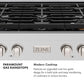 ZLINE 36 in. Paramount Gas Rangetop with 6 Burners and Porcelain Cooktop in Stainless Steel, Open Box-Good Condition