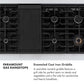 ZLINE 48 in. Paramount Gas Rangetop with 8 Burners and Porcelain Cooktop in Stainless Steel (SRT48)