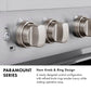 ZLINE 48 in. 6.7 cu. ft. Paramount Double Oven Gas Range with 8 Burner Cooktop in Stainless Steel, Open Box-Great Condition
